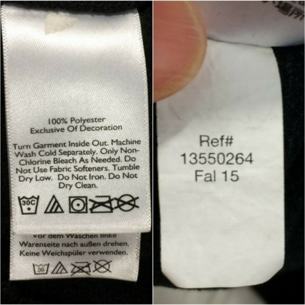 Eddie Bauer Black Pullover Fleece Sweater Jacket - Picture 8 of 8